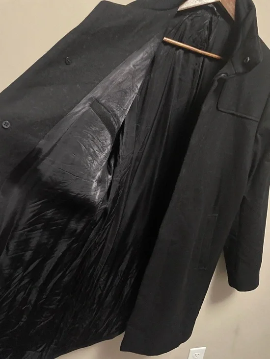 Tiger of Sweden Egal 4 Wool Car Coat Men’s Size 54 - Picture 5 of 14